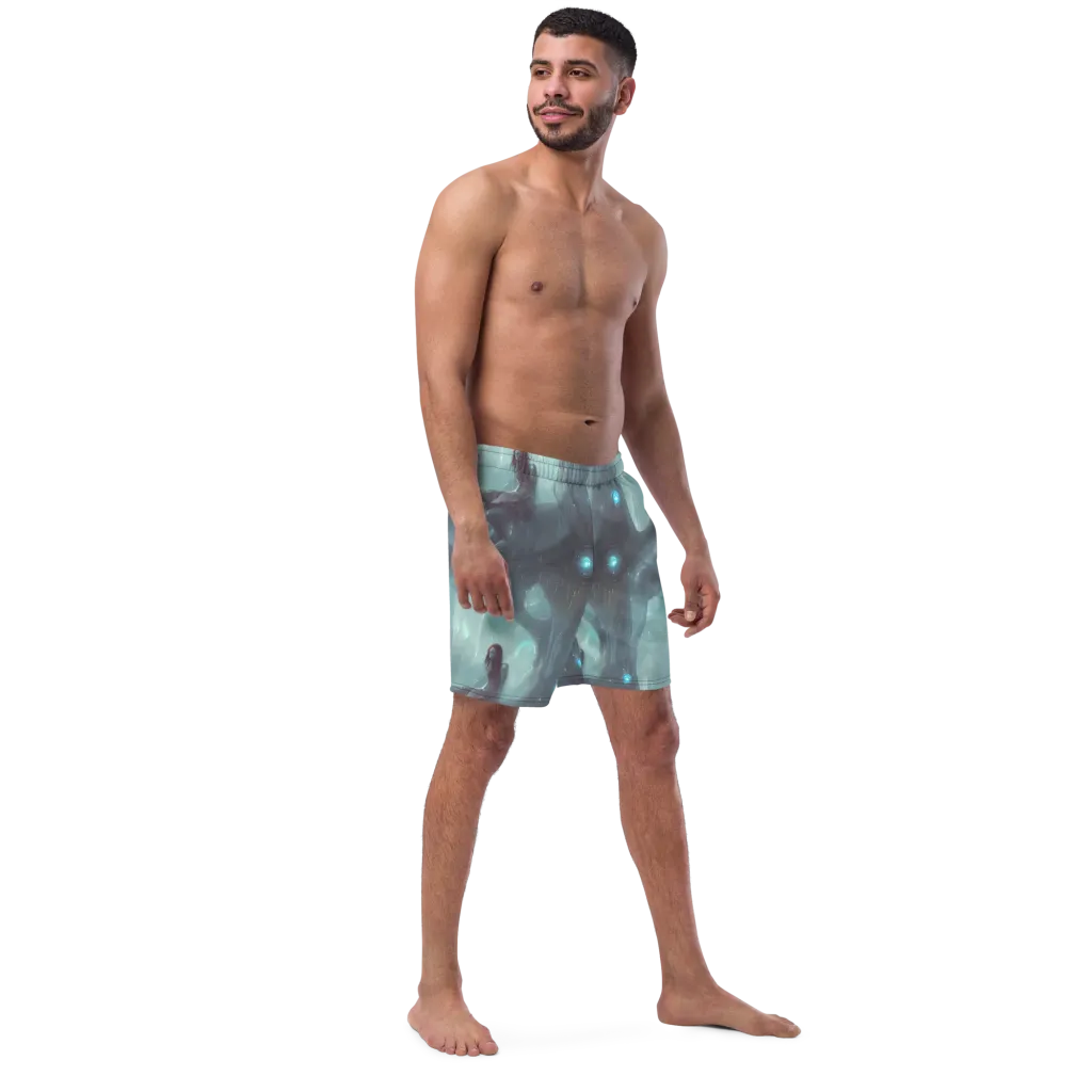 Liquid Serenity on Swim Trunks — Right Front