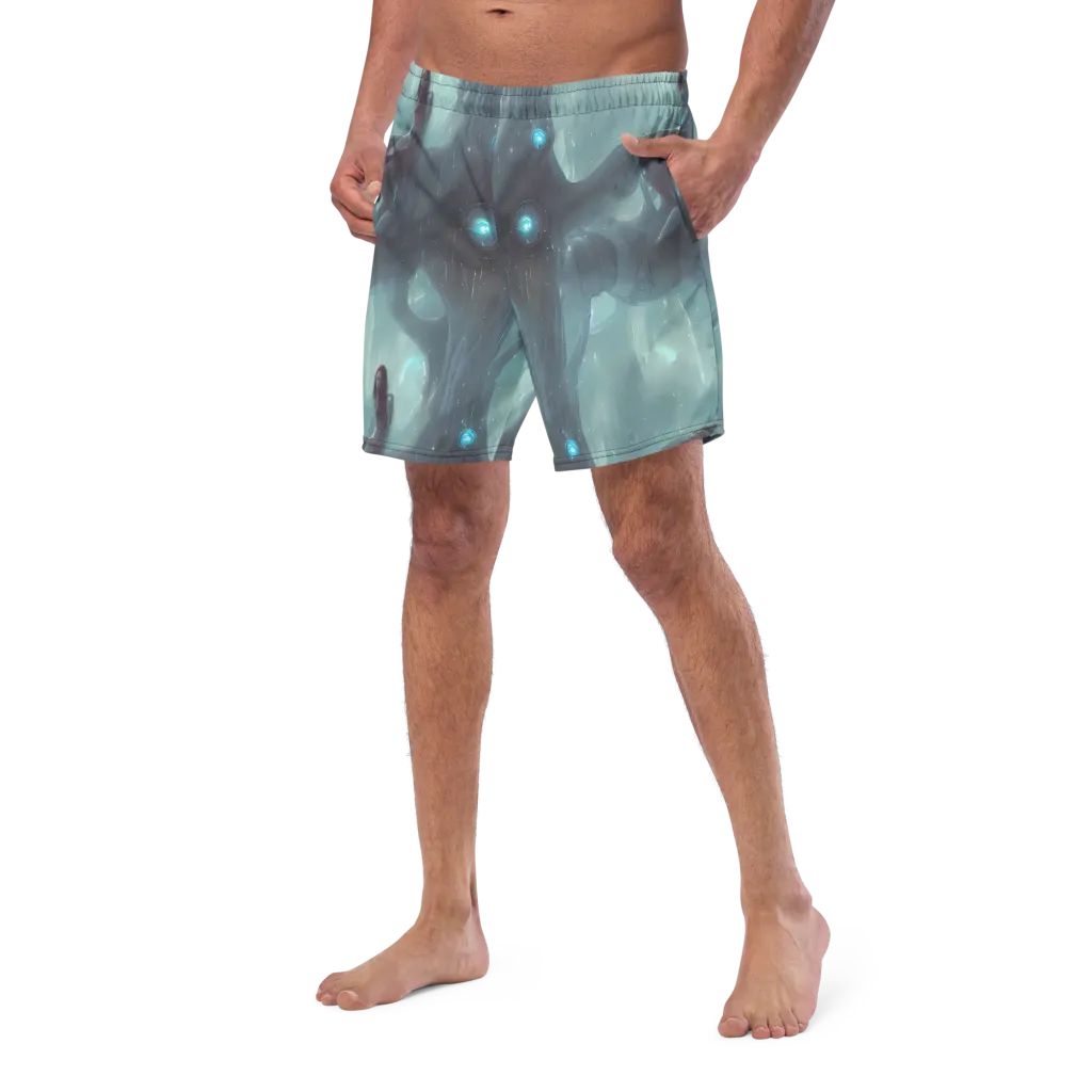 Liquid Serenity on Swim Trunks — Left Front