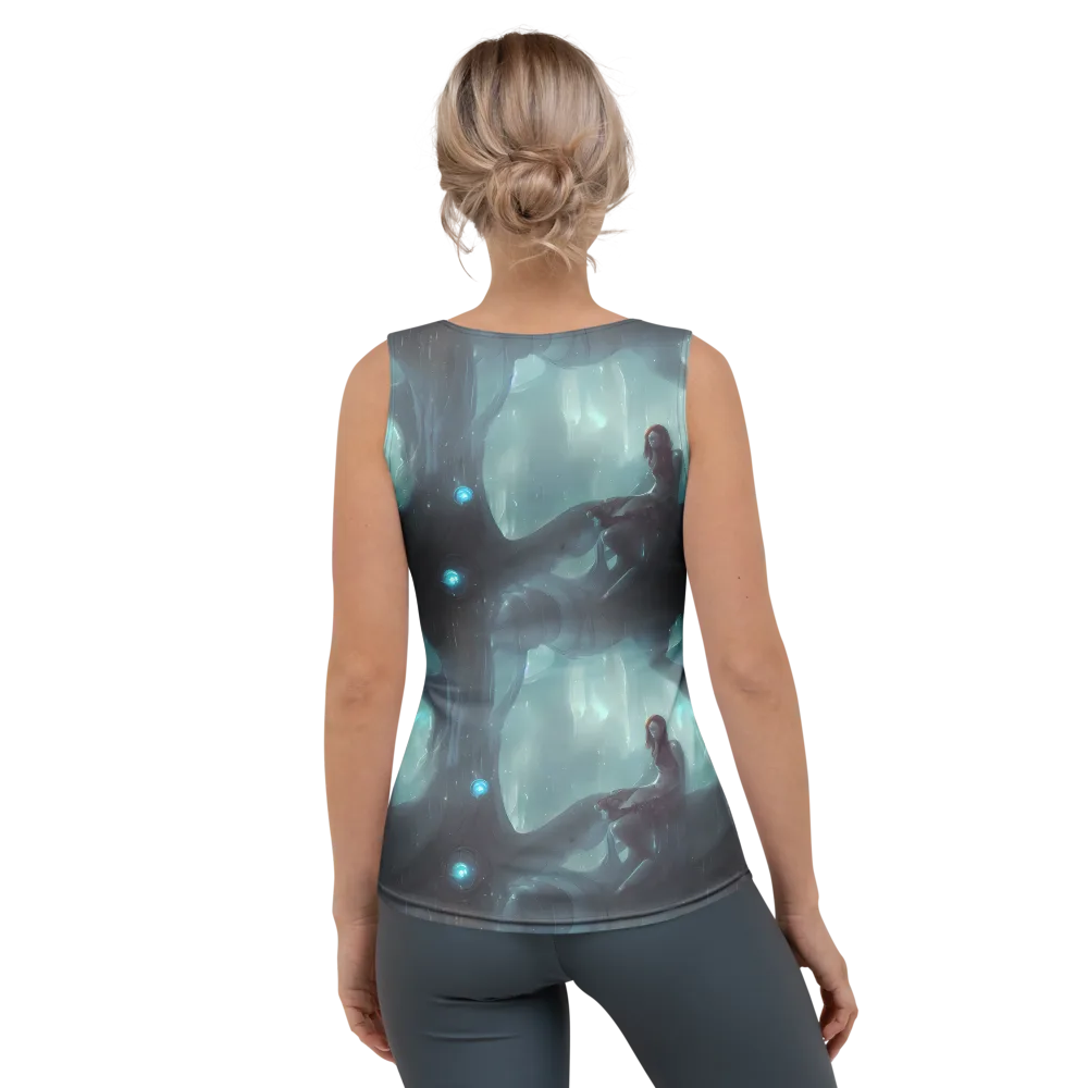 Liquid Serenity on Women's Tank Top — Back