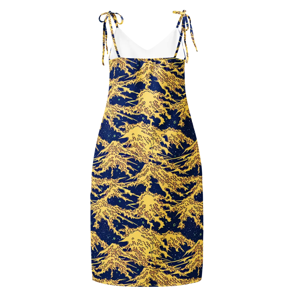 Celestial Ridge on Slip Dress — Back