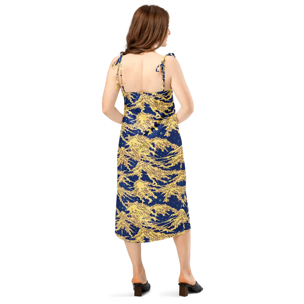 Celestial Ridge on Slip Dress — Back