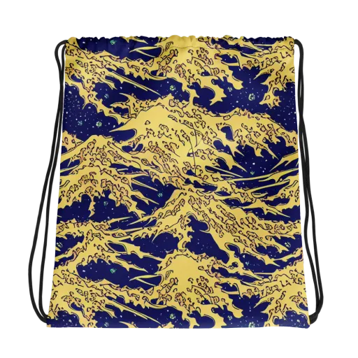 Celestial Ridge on a Drawstring Bag