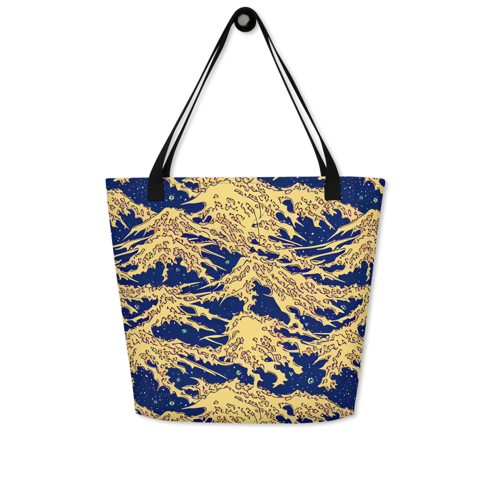Celestial Ridge on Large Tote Bag W/ Pocket — Front