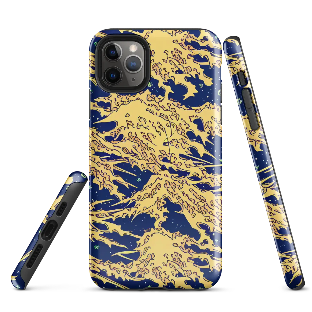 Celestial Ridge on Tough Case for iPhone® — Front