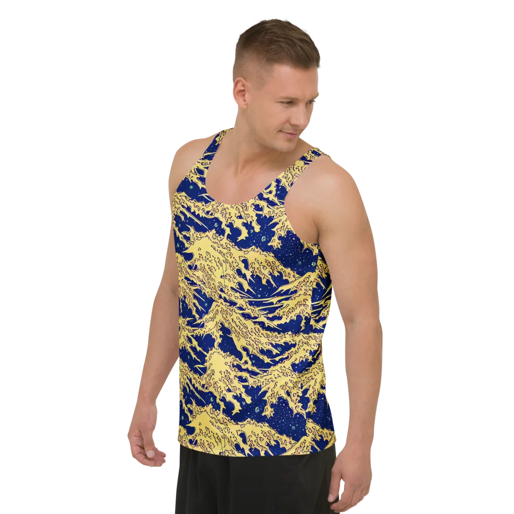 Celestial Ridge on Men's Tank Top — Left Front
