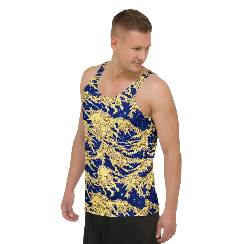 Celestial Ridge on Men's Tank Top — Left Front