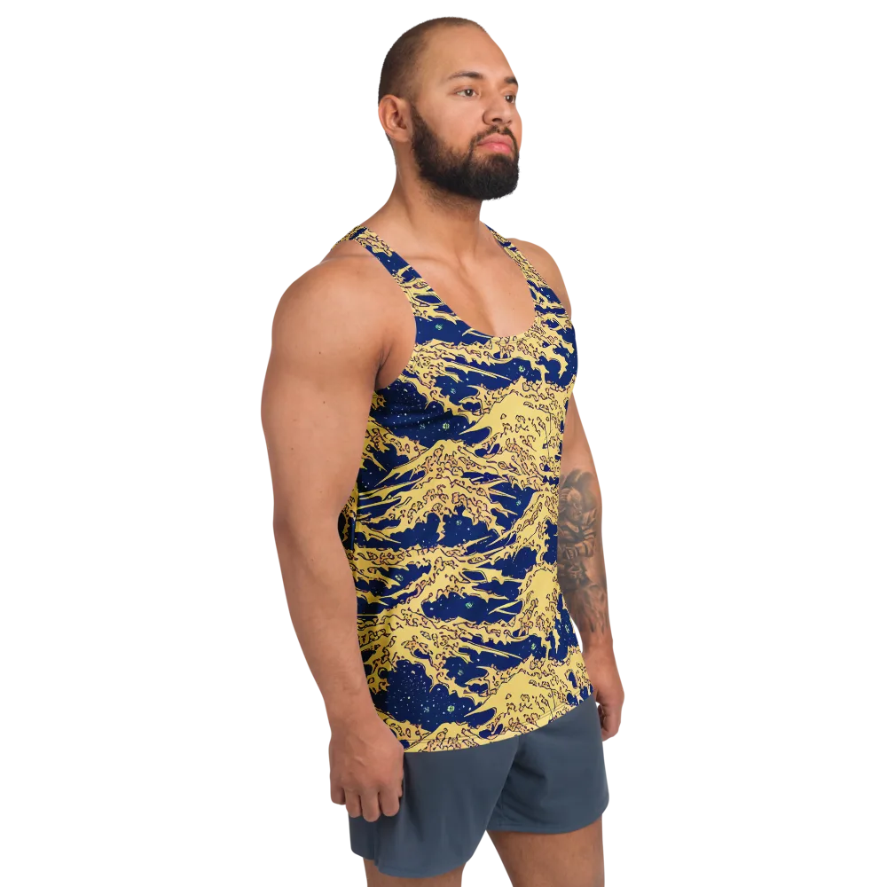 Celestial Ridge on Men's Tank Top — Right Front