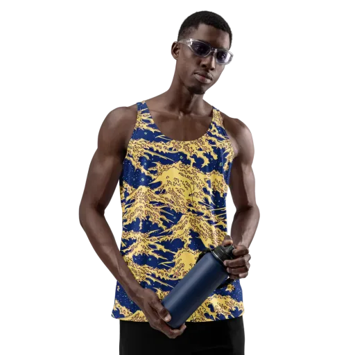 Celestial Ridge on a Men's Tank Top