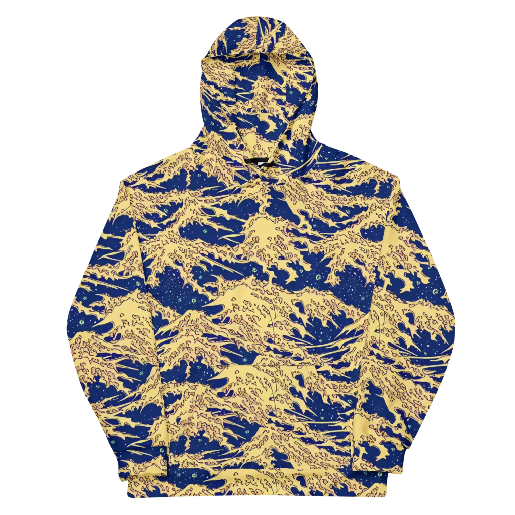 Celestial Ridge on Cotton Hoodie — Front