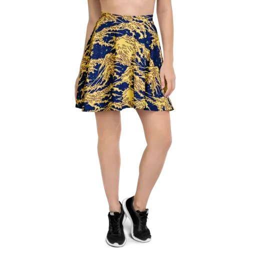 Celestial Ridge on a Skater Skirt