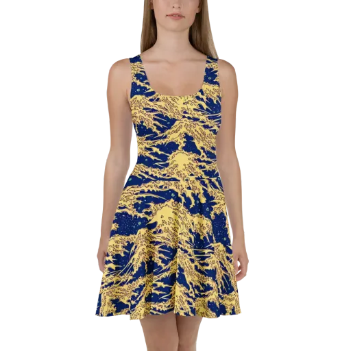Celestial Ridge on a Skater Dress