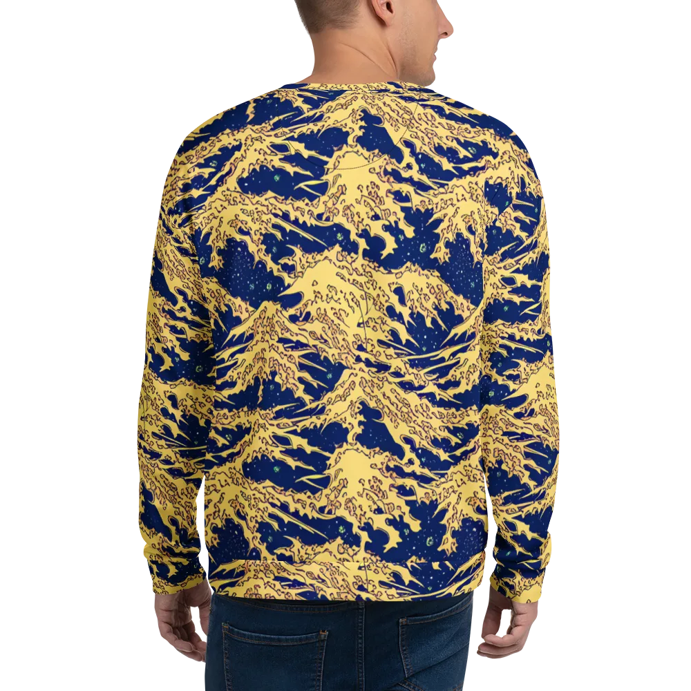 Celestial Ridge on Sweatshirt — Back