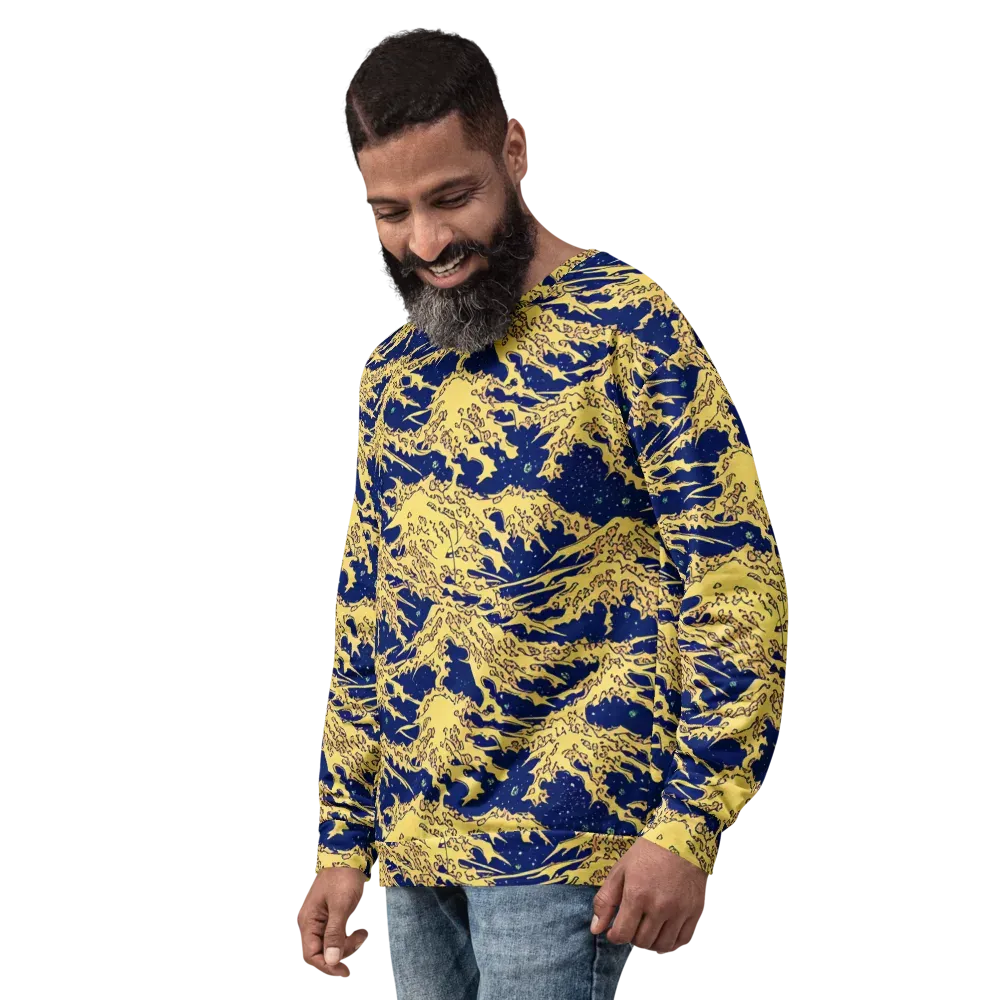 Celestial Ridge on Sweatshirt — Left Front