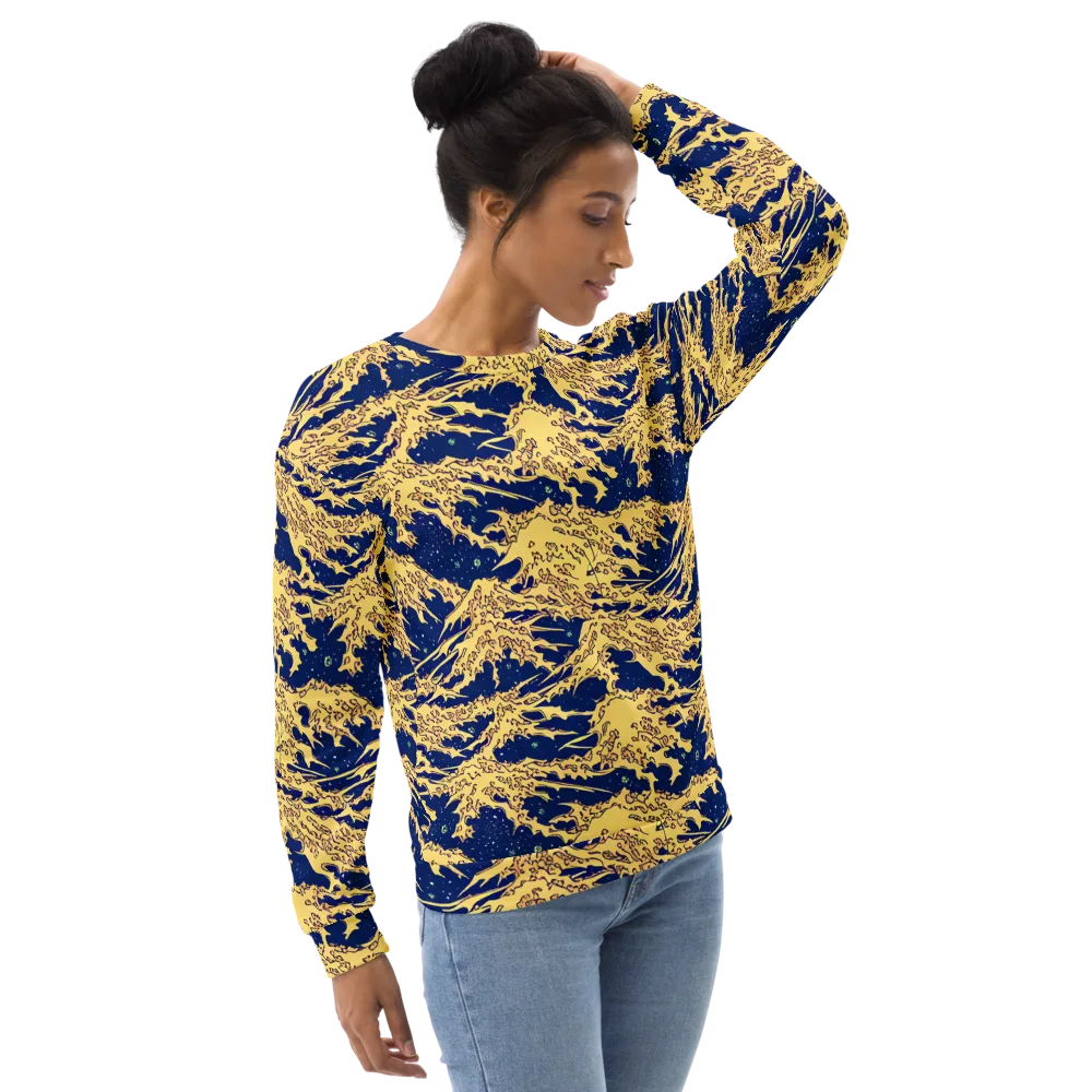 Celestial Ridge on Sweatshirt — Right Front