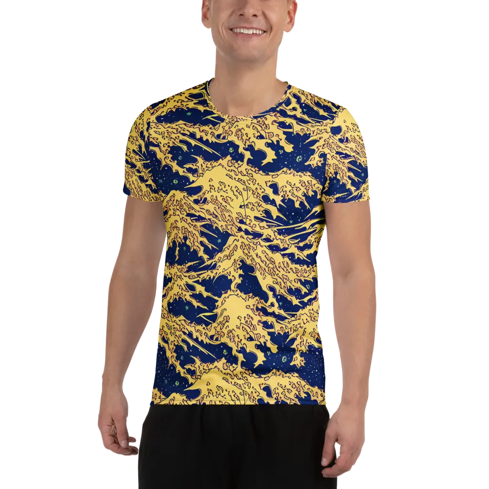 Celestial Ridge on Men's Athletic T-Shirt — Front
