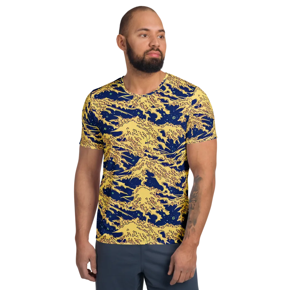 Celestial Ridge on Men's Athletic T-Shirt — Front