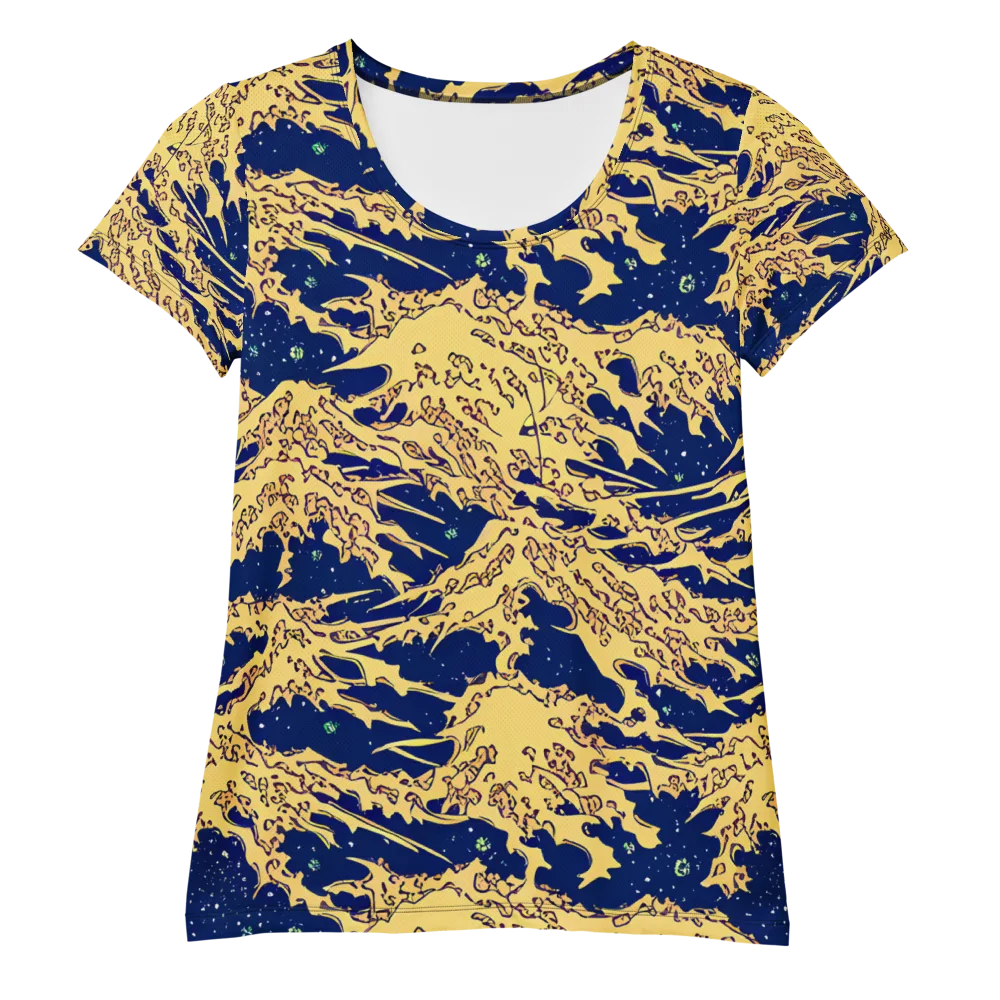 Celestial Ridge on Women's Athletic T-Shirt — Front
