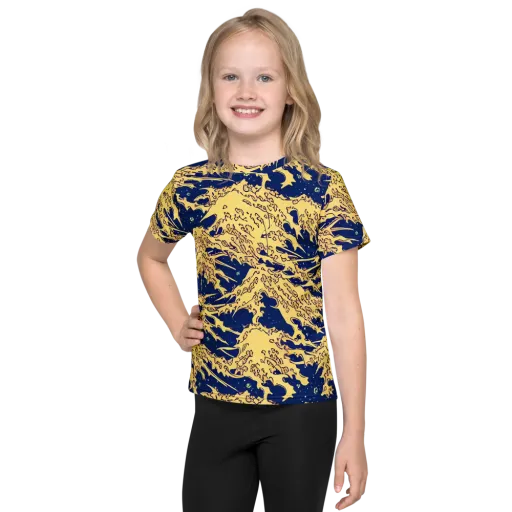 Celestial Ridge on a Kids Crew Neck T-Shirt