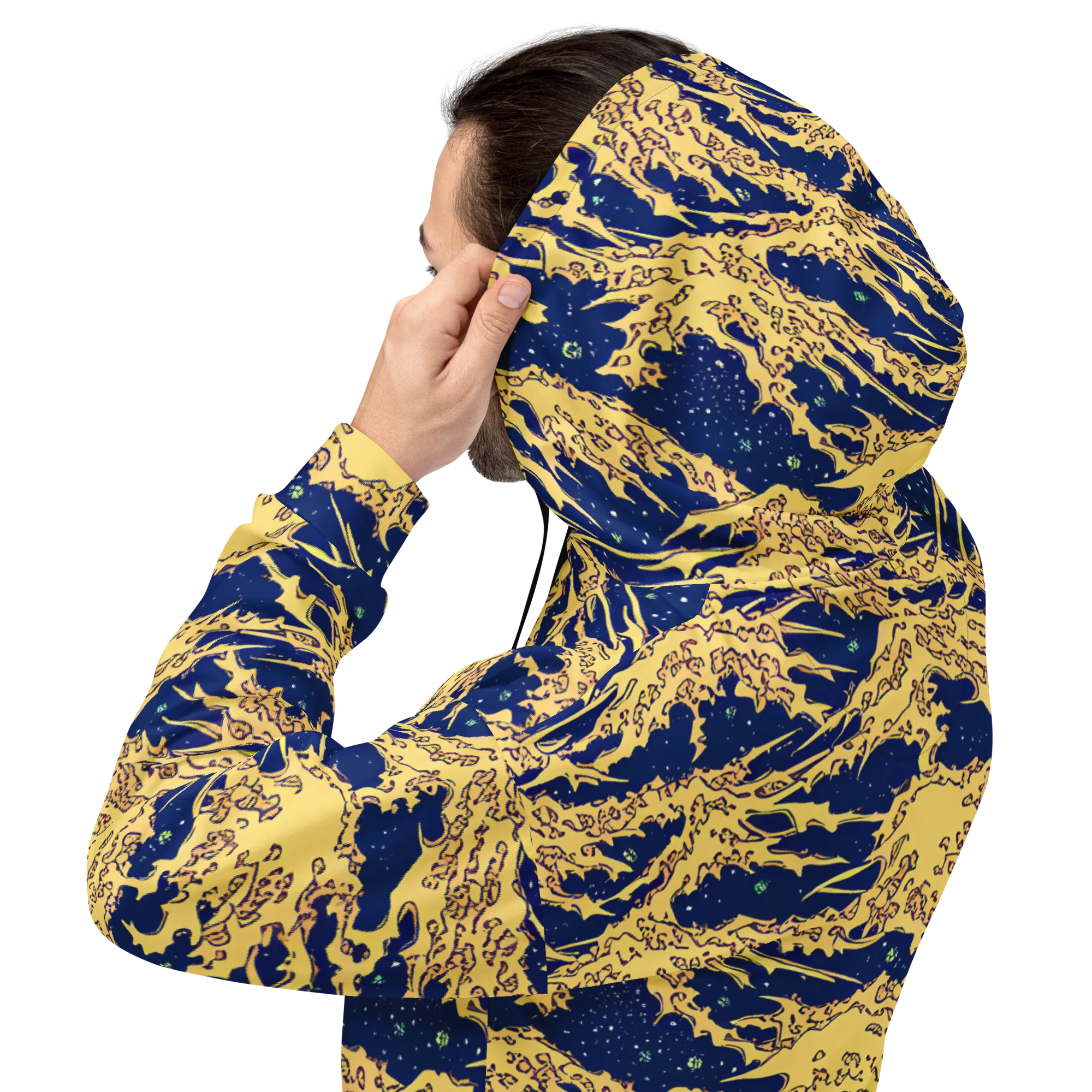 Celestial Ridge on Hoodie — Back