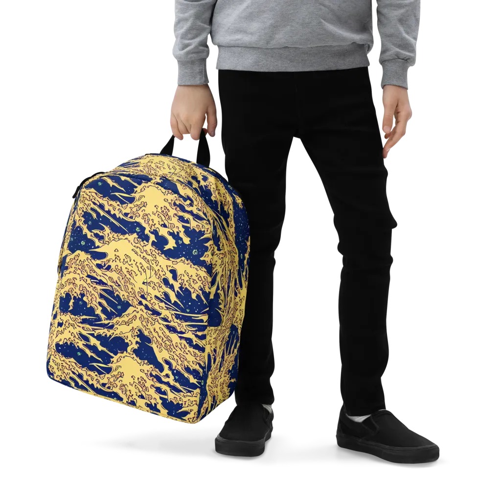 Celestial Ridge on Minimalist Backpack — Zoomed-in
