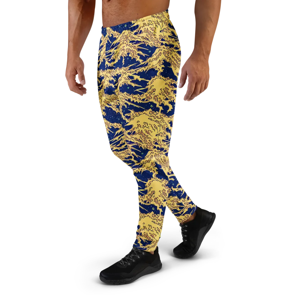 Celestial Ridge on Men's Joggers — Left