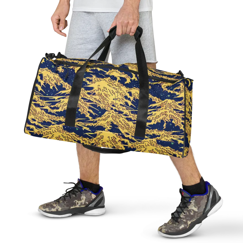 Celestial Ridge on Duffle Bag — Front