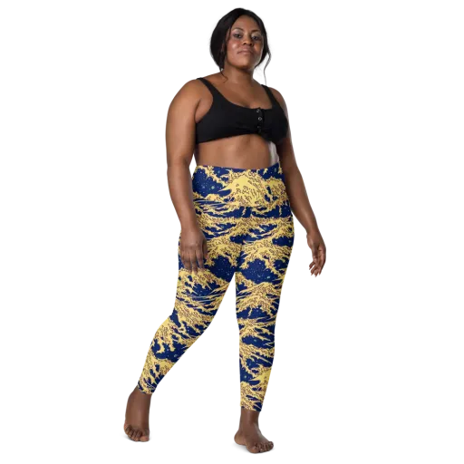 Celestial Ridge on a Leggings with Pockets