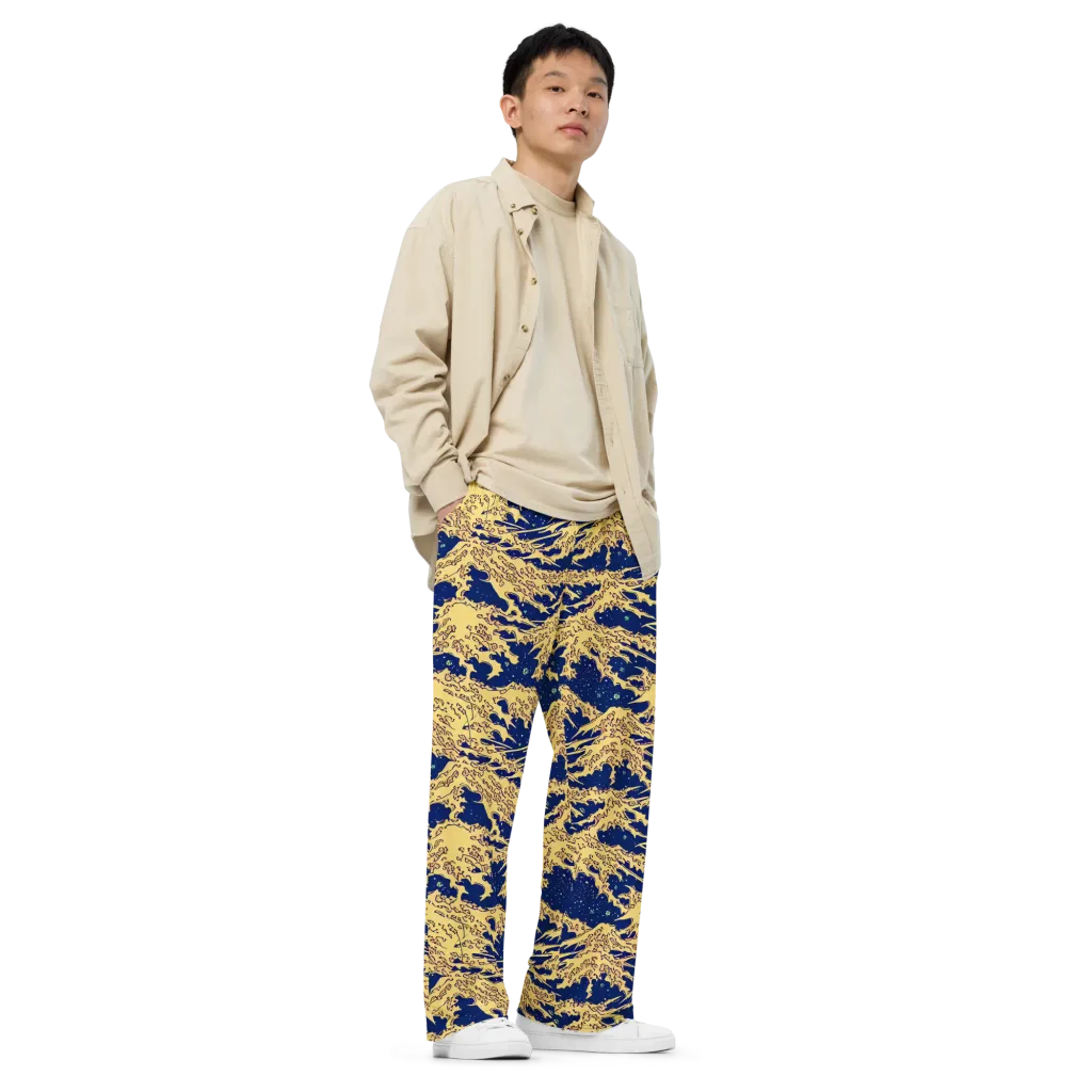 Celestial Ridge on Wide-Leg Pants — Right Front
