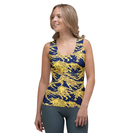 Celestial Ridge on a Women's Tank Top