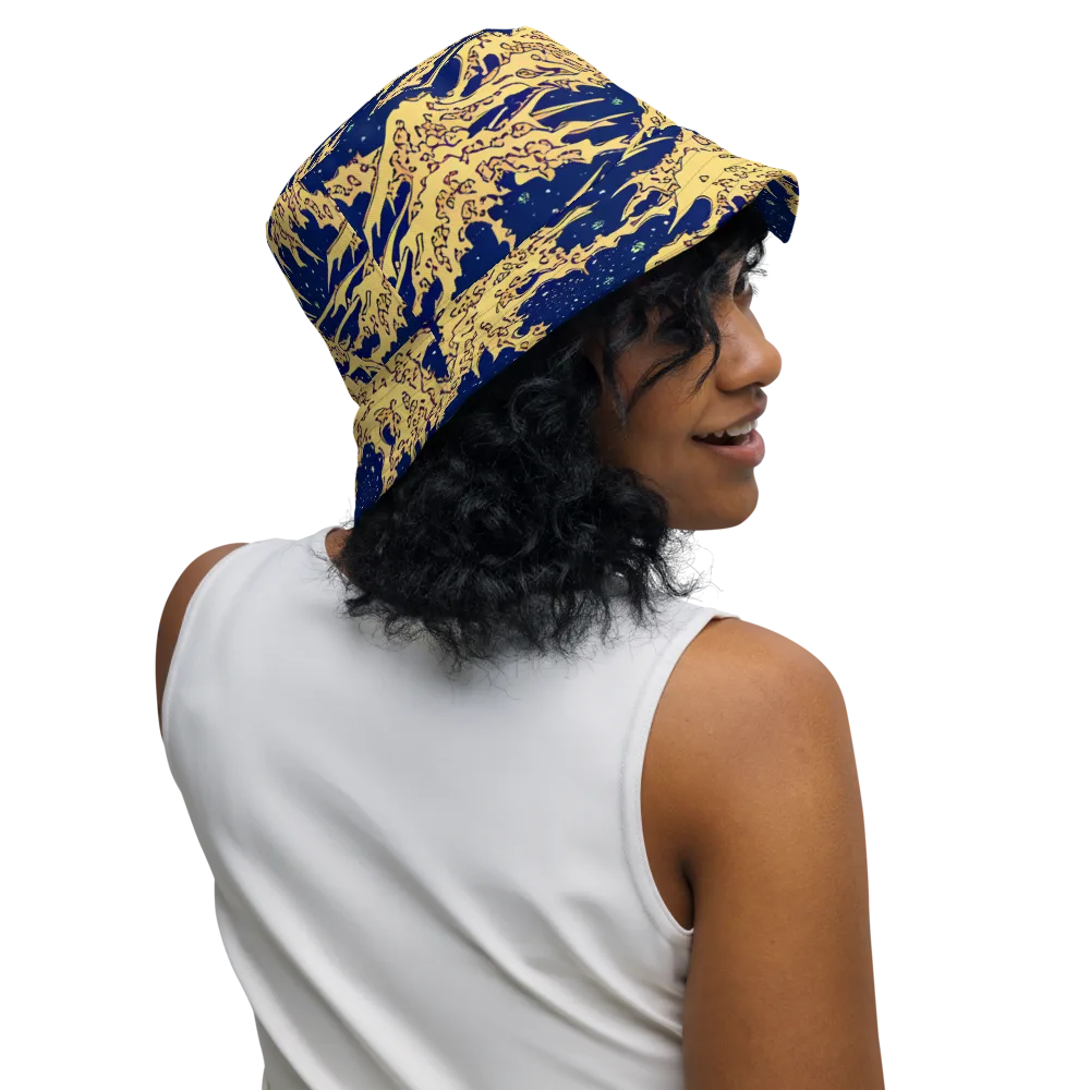 Celestial Ridge on Reversible Bucket Hat — Right Outside