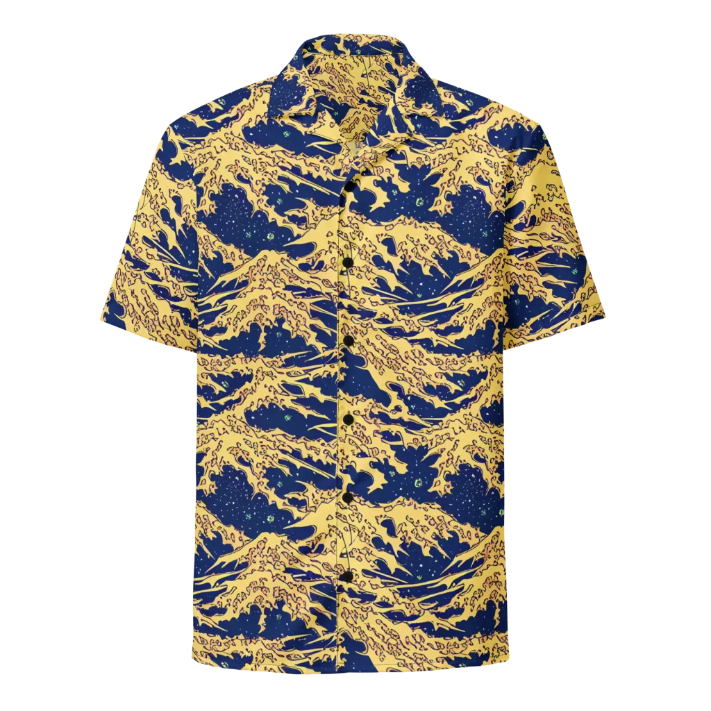 Celestial Ridge on Button Shirt — Front