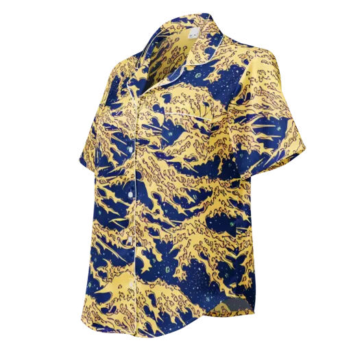Celestial Ridge on a Women's Short Sleeve Pajama Top