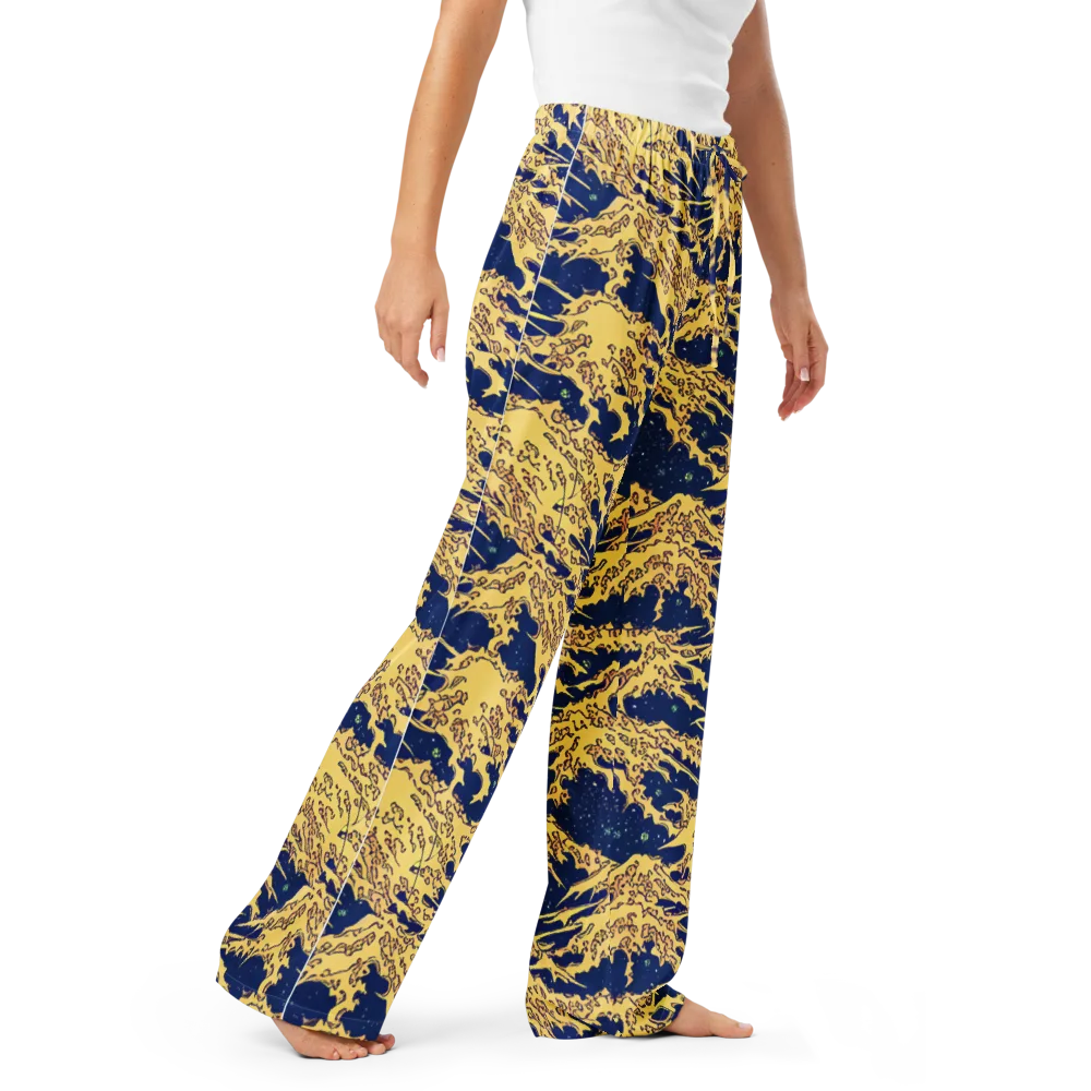Celestial Ridge on Women's Pajama Pants — Right Front