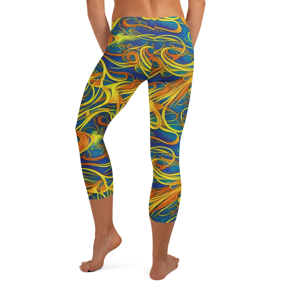Morgan's Entwined on Capri Leggings — Back