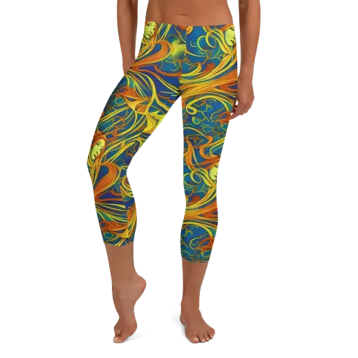 Morgan's Entwined on a Capri Leggings