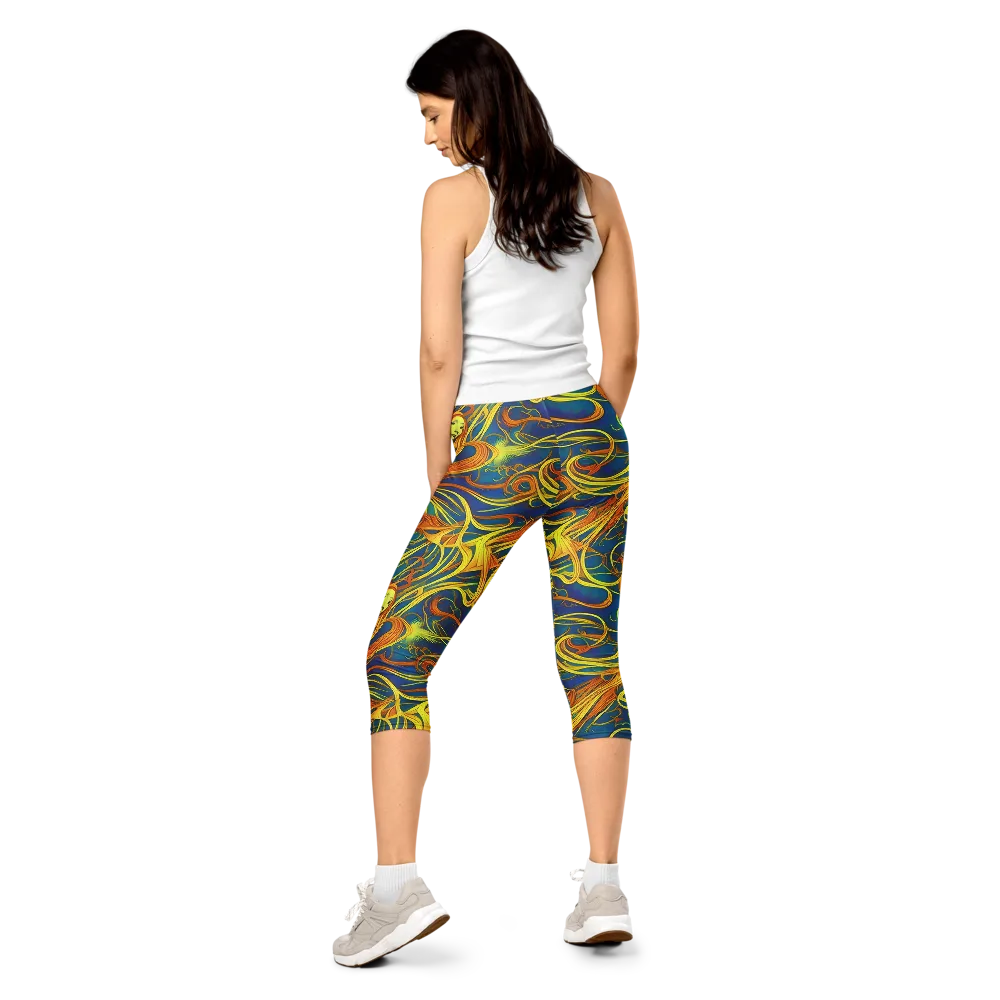 Morgan's Entwined on Capri Leggings — Back