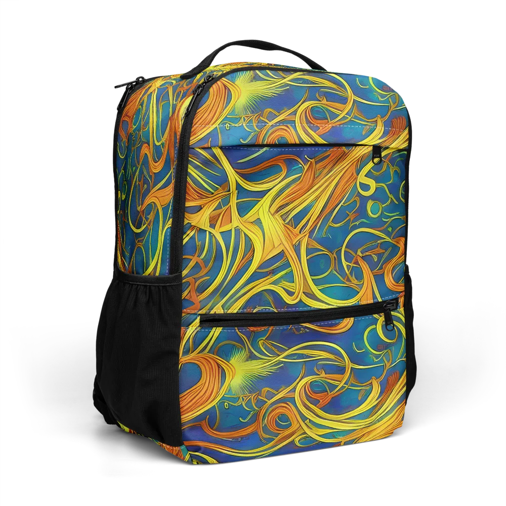 Morgan's Entwined on Utility Backpack — Right Front