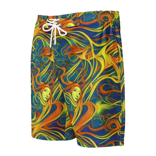 Morgan's Entwined on a Men's Board Shorts