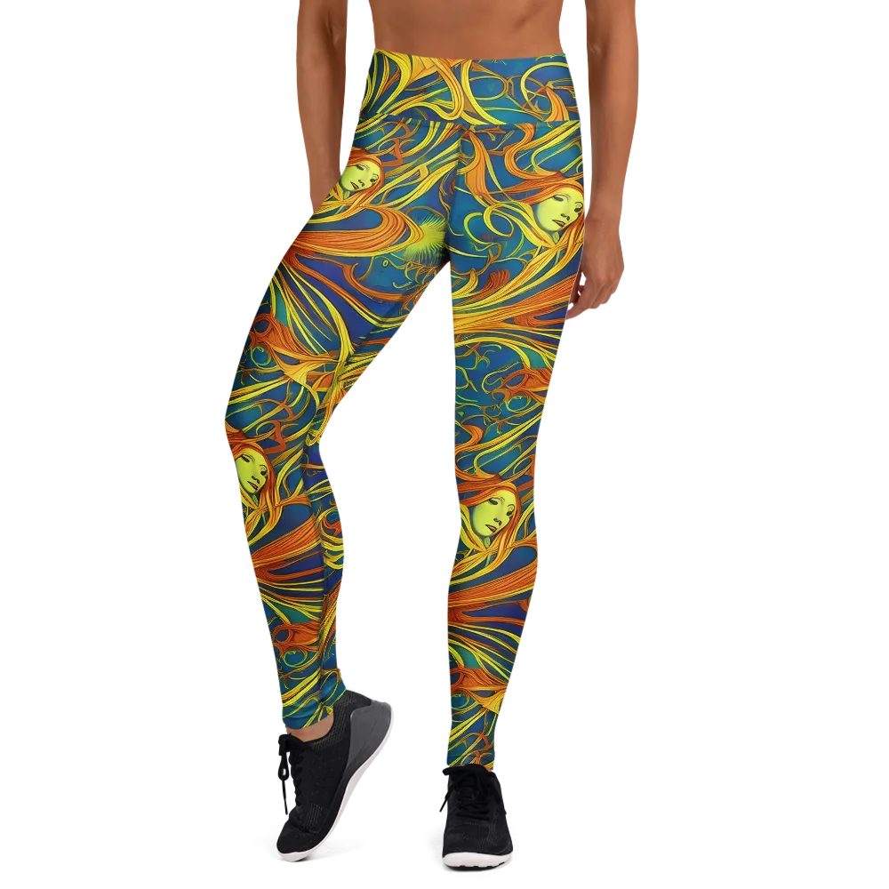Morgan's Entwined on Yoga Leggings — Front