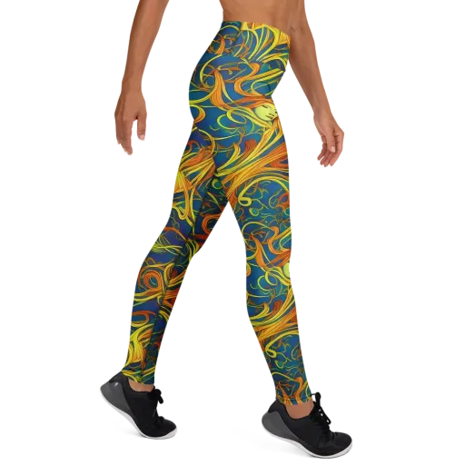 Morgan's Entwined on a Yoga Leggings