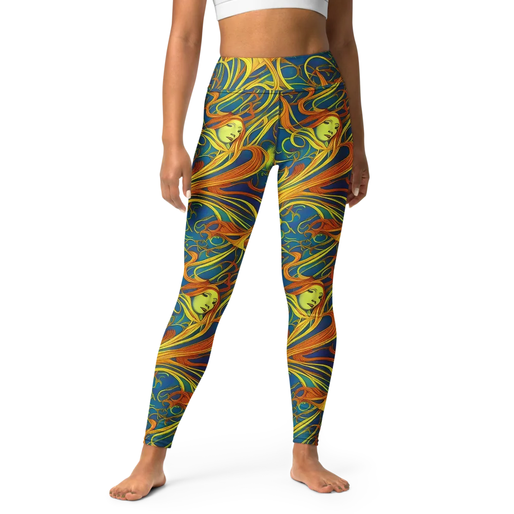 Morgan's Entwined on Yoga Leggings — Front
