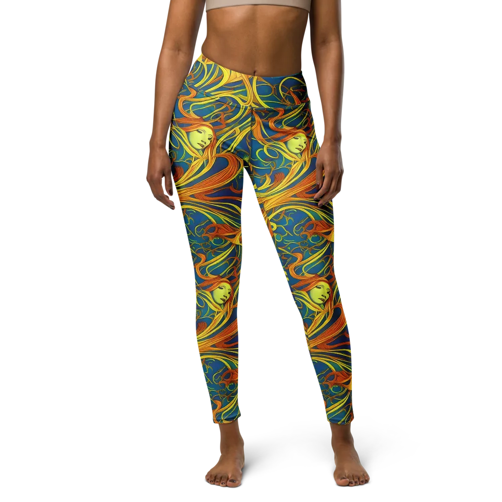Morgan's Entwined on Yoga Leggings — Front