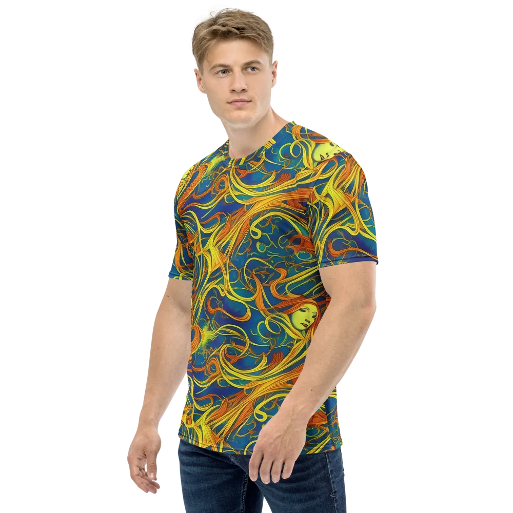 Morgan's Entwined on Men's Crew Neck T-Shirt — Left
