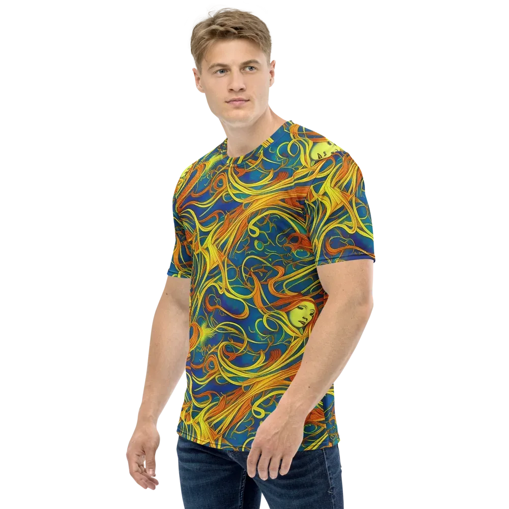 Morgan's Entwined on Men's Crew Neck T-Shirt — Left