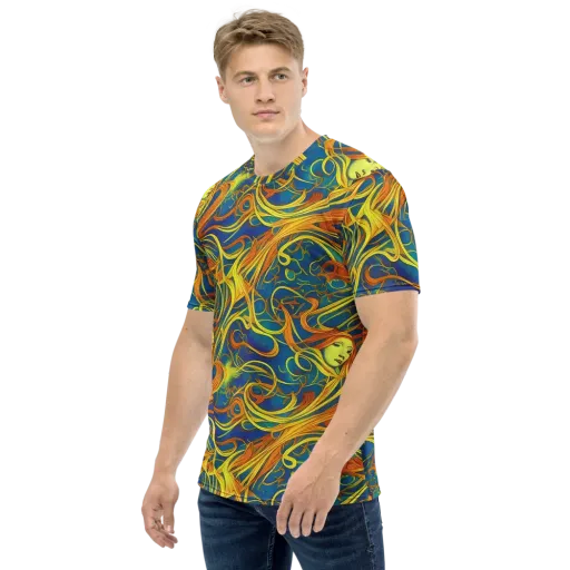 Morgan's Entwined on a Men's Crew Neck T-Shirt