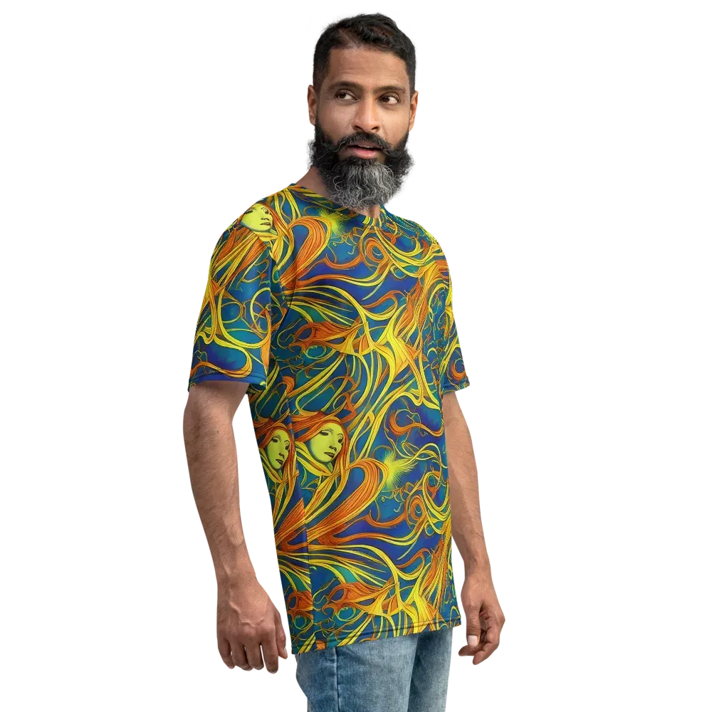 Morgan's Entwined on Men's Crew Neck T-Shirt — Right