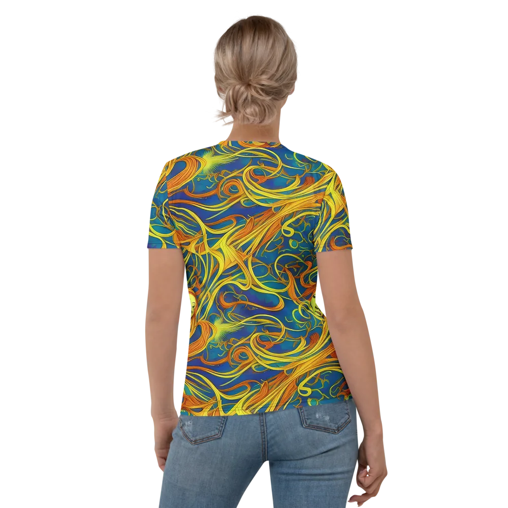 Morgan's Entwined on Women's Crew Neck T-Shirt — Back