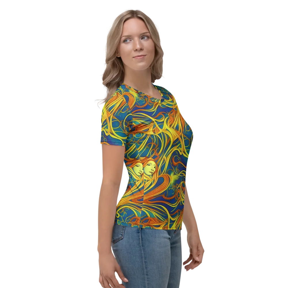 Morgan's Entwined on Women's Crew Neck T-Shirt — Right