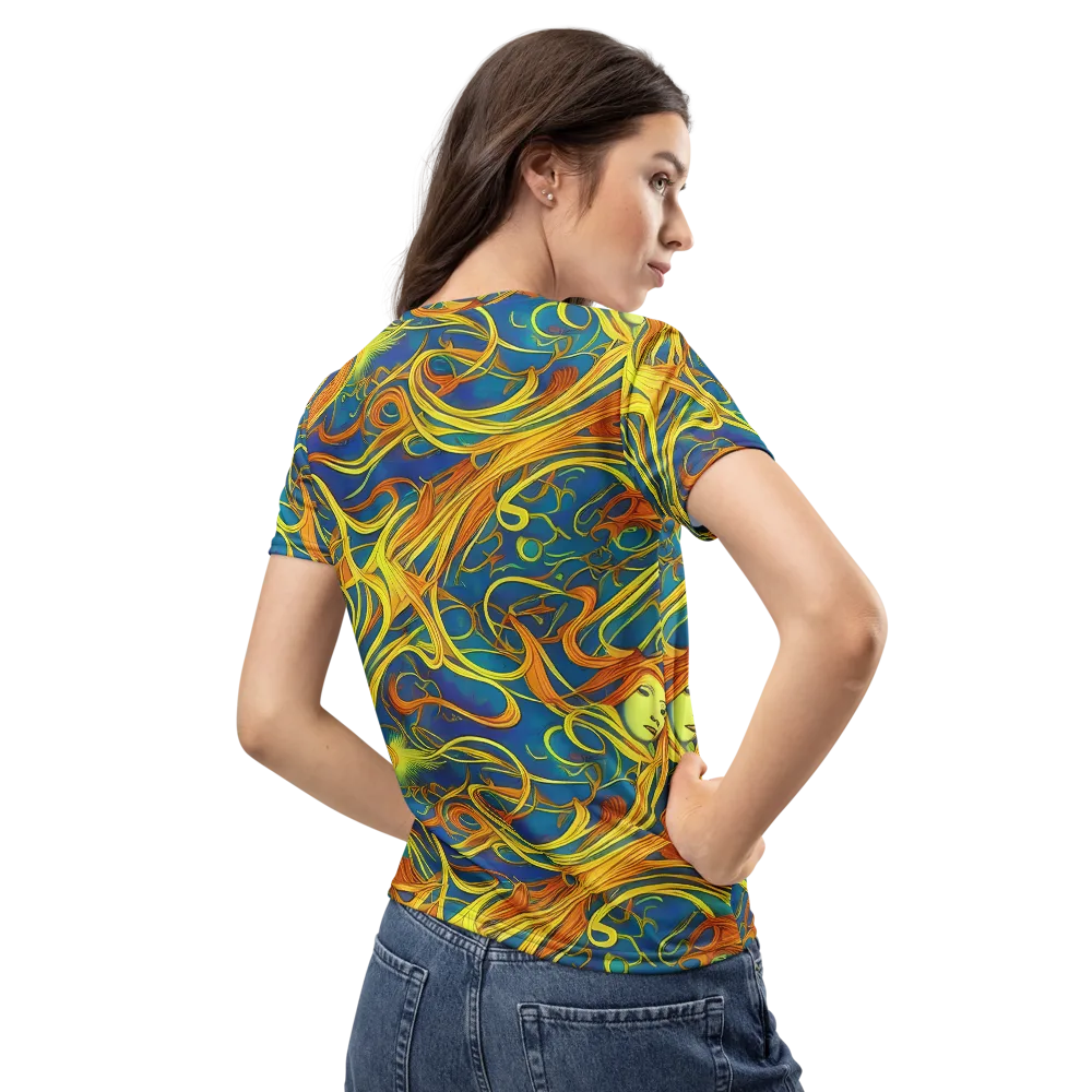 Morgan's Entwined on Women's Crew Neck T-Shirt — Back