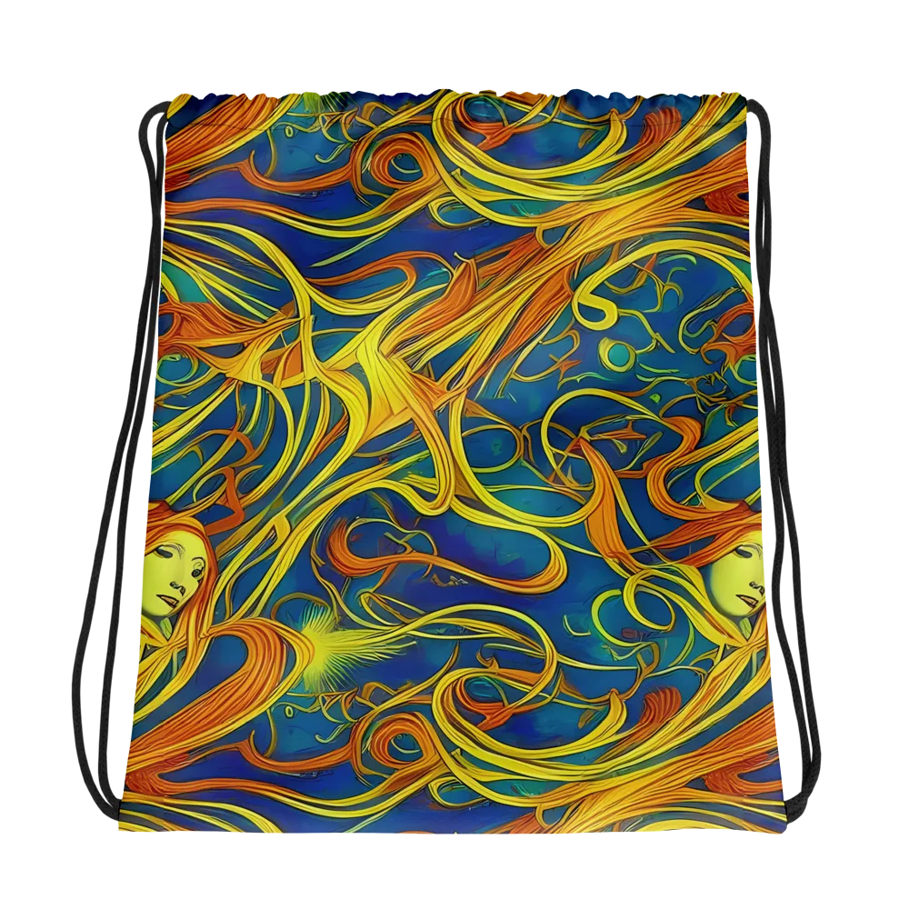 Morgan's Entwined on Drawstring Bag — Photo